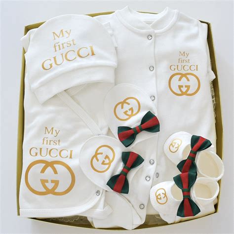 gucci inspired baby girl clothes|gucci baby boy clothes outlet.